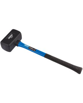 Draper Tools Rubber Dead Blow Hammer with Fibreglass Shafts (1.8kg/64oz) DRA74319