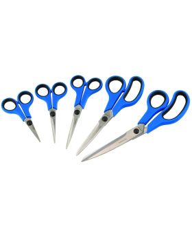 Draper Tools Soft Grip Household Scissor Set (5 Piece) DRA75552