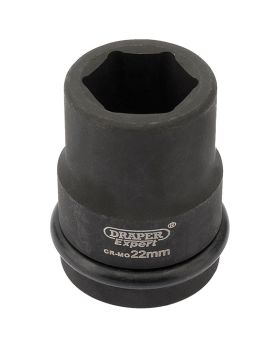 Draper Tools Expert 22mm 3/4 Square Drive Hi-Torq&#174; 6 Point Impact Socket DRA75968