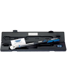 Draper Tools Expert 1/2 Sq. Dr. Electronic Precision Torque Wrench 40-200Nm DRA77993