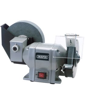 Draper Tools Wet and Dry Bench Grinder (250W) DRA78456