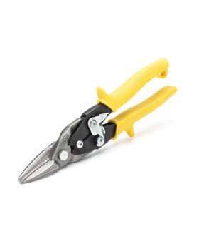 CRESCENT WISS Aviation Snips Metal Master Yellow Grips - Cuts Straight & Slight Curves M3RAU