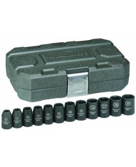 12Pc. Impact Standard Socket Set 1/2" DR - Metric 84930