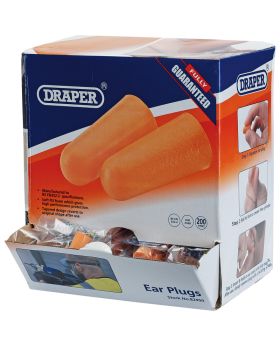 Draper Tools Countertop Dispenser of Ear Plugs (200 Pairs) DRA82450