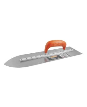 FLEXTOOL - Pointed Trowel Hard Plastic Handle - 355mm x 100mm 