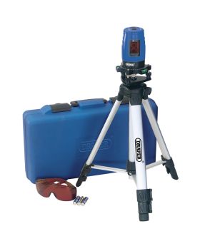 Draper Tools Self Levelling Cross Line Laser Level Kit DRA88640
