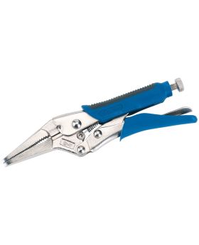 Draper Tools 165mm Soft Grip Long Nose Self Grip Pliers DRA89126