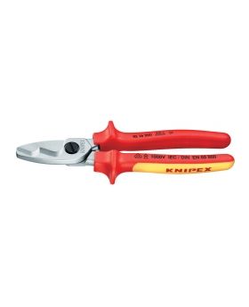 Knipex 95 16 200 Cable Shears with twin cutting edge