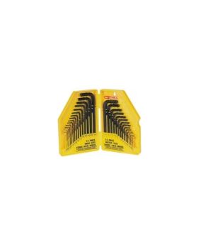 KC Tools KCA13060 30PC HEX KEY SET AF & METRIC IN A HARD PLASTIC CASE