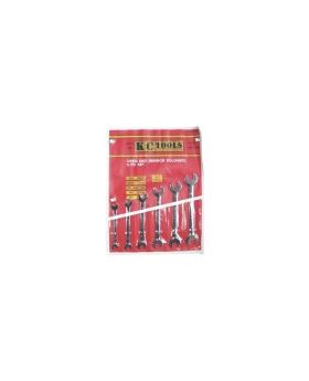 KC Tools KCA13285 6PC OPEN END SPANNER SET