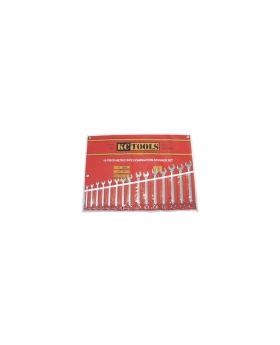 KC Tools KCA13337 15PC COMBINATION SPANNER SET