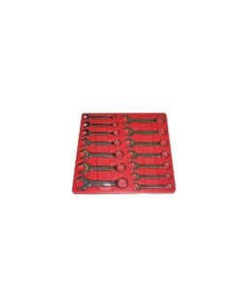 KC Tools KCA13502 14PC STUBBY COMBINATION SPANNER SET