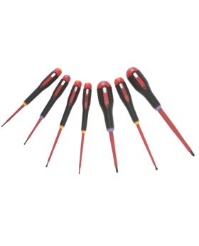 Bahco BE-9888S 7 piece Insulated 1000v ERGO Handled Screwdriver Set