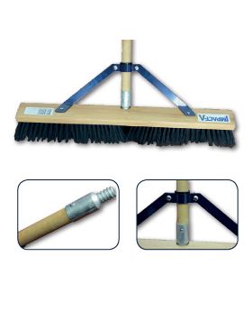 IMPACTA 24" Hard Fibre Brush Broom BH24HS