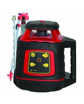 REDBACK Electronic Levelling Laser Level Package + Tripod + Staff EL614