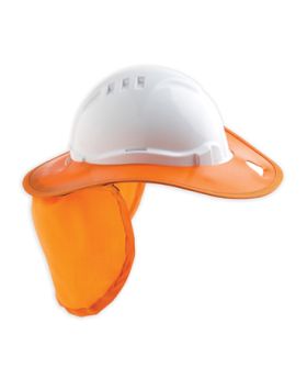 PRO CHOICE Plastic Hard Hat Orange Brim - HHPB HHPBO