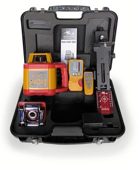 PLS LASERS Red Beam Horizontal/Vertical Laser Level Kit-HVR505R