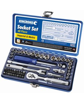 Kincrome K2145 48pce Socket Set-1/4" Drive