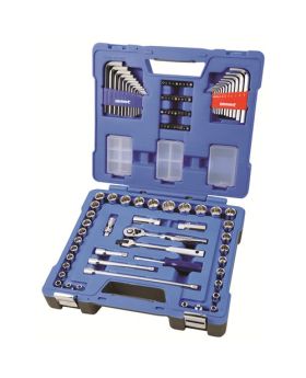 KINCROME Socket Set 105 Piece 3/8 Square Drive Metric & Imperial- K2162