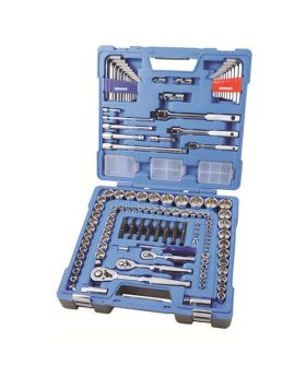 Kincrome k2164 Socket Set 194 Piece 1/4, 3/8 & 1/2" Square Drive