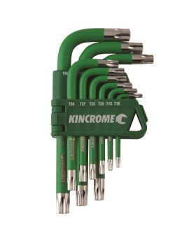 KINCROME Hex Key & Wrench Set TORX Short Series 9 Piece k5144