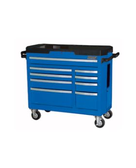 KINCROME Contour Widebody 9 Drawer Tool Trolley Roller Cabinet-Electric Blue K7759B