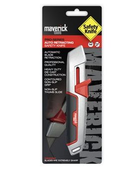 MAVERICK Auto Retracting Safety Knife 11080