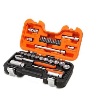 Bahco S330 34 Piece 1/4" & 3/8" Socket Set