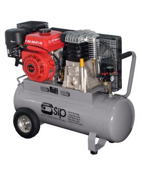 SIP INTERNATIONAL 6.5HP 50L Belt Drive 8 Bar Petrol Engine Air Compressor 13686