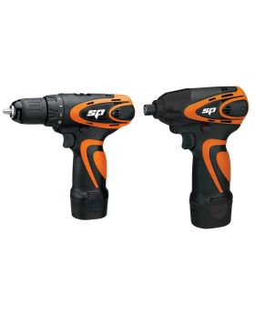 Sp Tools 12V Lithium Cordless Drill Driver Impact Driver Combo Kit SP82110