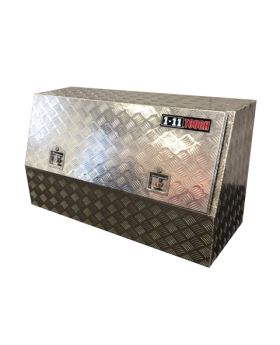 1-11 - AL1500 Aluminium Checker Plate One Tonner Truck Toolbox (1500mm wide)