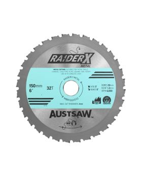 AUST SAW RaiderX Metal Blade 150mm x 20 x 32T