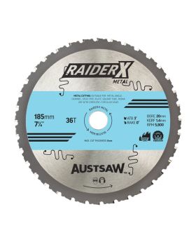 AUST SAW RaiderX Metal Blade 185mm x 20 x 36T