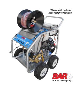 BAR Petrol Water Pressure Washer- Honda Powered Pressure Cleaner - 5000 PSI @ 26LPM