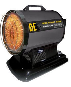 BAR Portable Diesel Radiant Heater - 70000 BTU