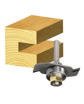 Carbitool Router Bit-Slotting Cutter Assembly With Ball Bearing  Carbide Tipped- 1.6MM TCT, 2 FLT, 1/2 SHK