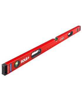 SOLA Premium BIGREDM3120 120cm/1200mm Big Red Magnetic Spirit Level (Handles)