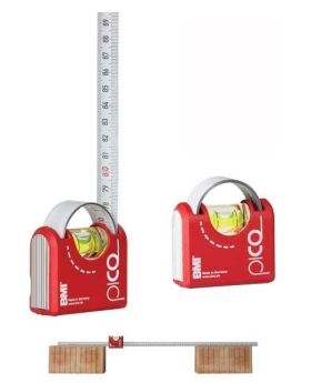 BMI Pico 2 in 1 Spirit Level & Tape Rule-1m 426-01