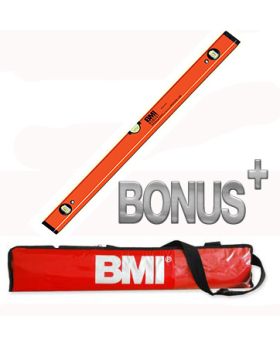 BMI ROBUST Level 120CM With Carry Bag 698120bonus