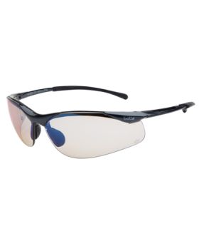 BOLLE Safety Glasses-SIDEWINDER Dark Gun Metal Frame ESP Lens 1615504