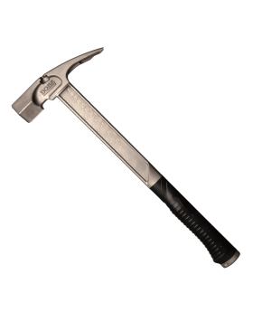 BOSS Tools Pro Series Titanium Hammer with Smooth Face-14oz