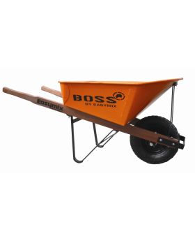 EASYMIX w1000hbhngs BOSS Contractors WheelBarrow-Extreme Duty