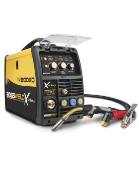 BOSS Multi Process Inverter MST 200amp Welder-Mig,Stick & Tig-XSeries-MST200XD