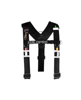 BUILDPRO Tradie Leather Belt- magneto Magnetic Shoulder Brace Harness 