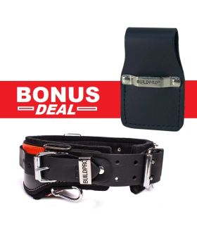 BUILDPRO Scaffolders/Riggers Tradies Tool Belt-BONUS Tape Clip Bundle -JTD  