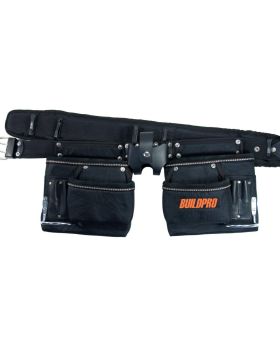 BUILDPRO Tradie Tool Belt Apron-4Pouch LNTA4PBS