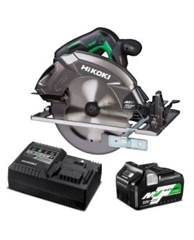 HiKOKI C3607DA(H4Z) 36V 185mm (7-1/4") Cordless Brushless Circular Saw Starter Kit 