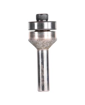 Carbitool Diamond Coated Router Bit- 45Â° Inverted Chamfer Bit - DIACR 135 B 1/2