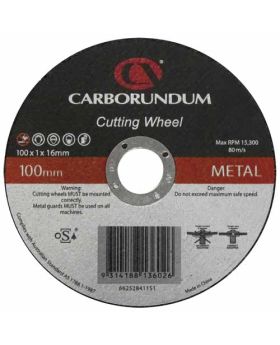 CARBORUNDUM Ultra Thin Metal Cutting Disc-100mm 25pack 66252841151