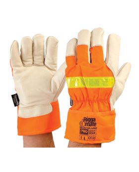 PROCHOICE Riggamate Premium Cow Grain Leather Gloves - Large CGL41BL